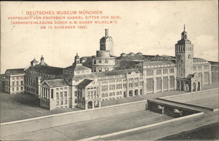 Muenchen Bayern Deutsches Museum Muenchen