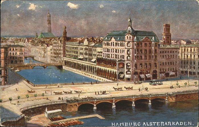 HAMBURG  CITY Alsterpavillon