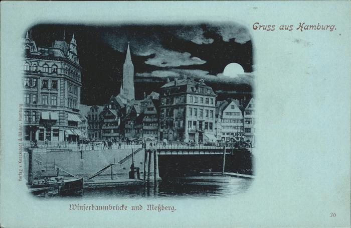 HAMBURG  CITY Winserbaumbruecke