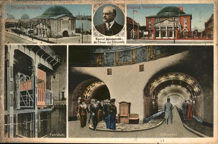 HAMBURG  CITY Elbtunnel