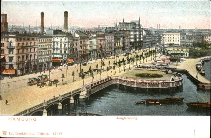 HAMBURG  CITY Jungfernstieg