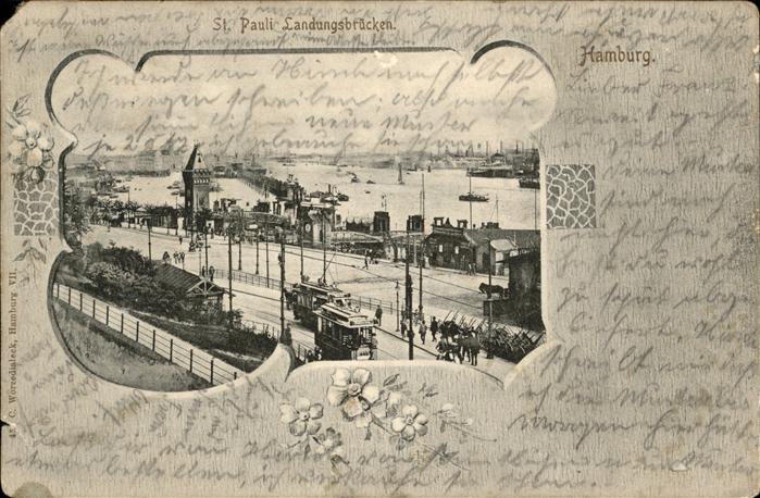 HAMBURG  CITY St. Pauli
Landungsbruecke
