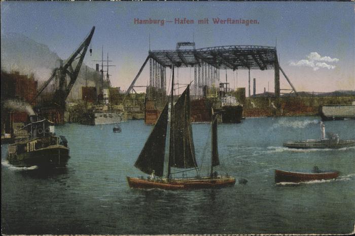 HAMBURG  CITY Hafen
Werftanlagen