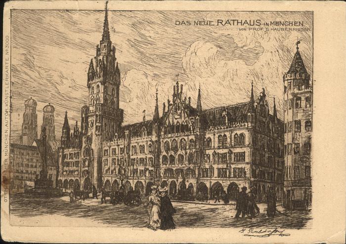 Muenchen Bayern Rathaus