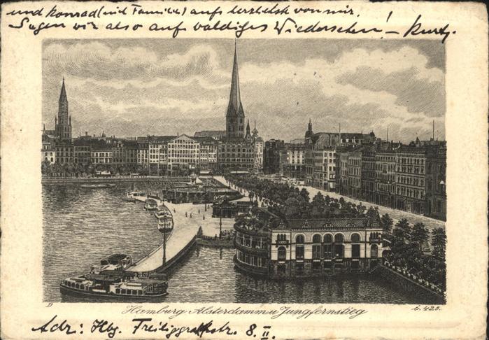 HAMBURG  CITY Jungfernstieg