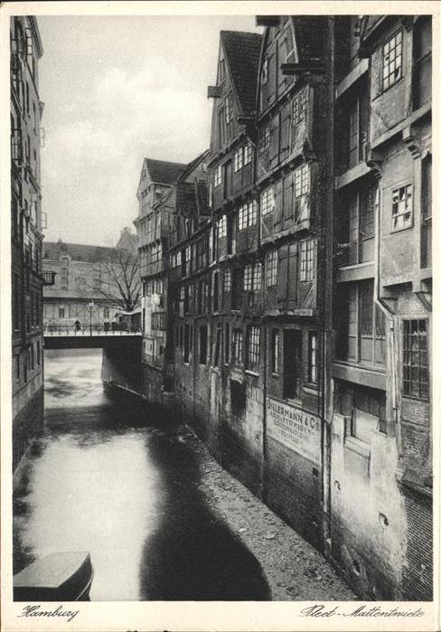 HAMBURG  CITY Flet-Mattentwiete