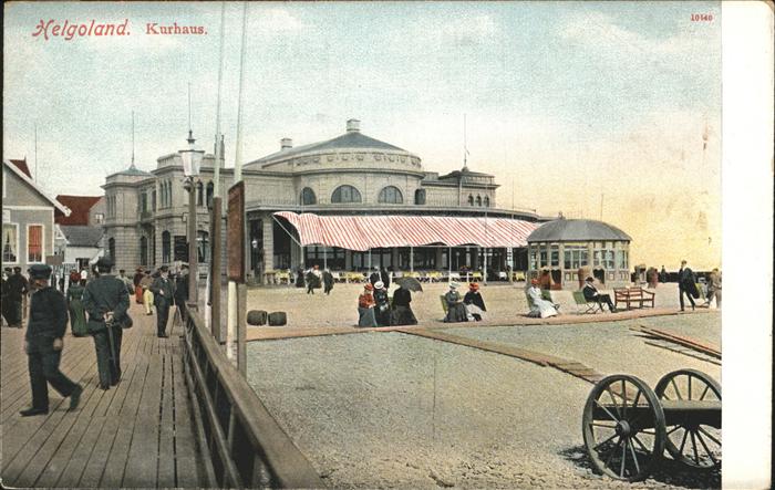 HELGOLAND Insel Schleswig-Holstein Kurhaus