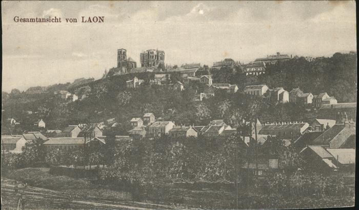 Laon Aisne Vue generale