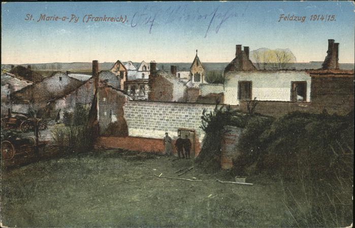 Sainte-Marie-a-Py Feldzug 1914 / 15