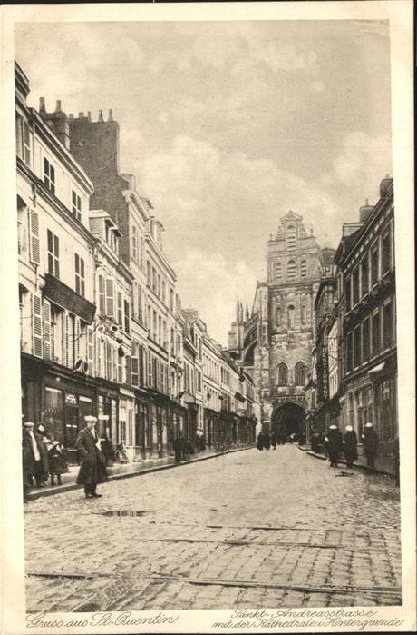 St Quentin Aisne St. Andreasstraße
Kathedrale