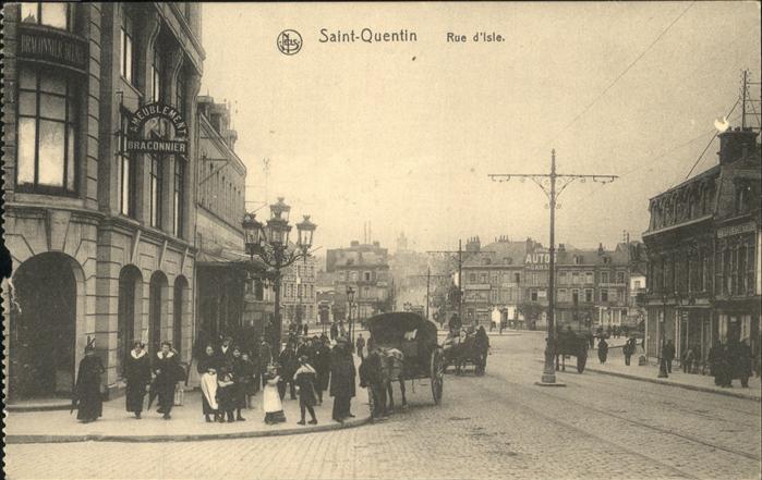 St Quentin Aisne Rue d`Isle