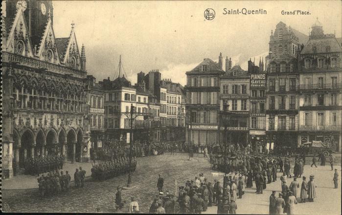 St Quentin Aisne Grand` Place