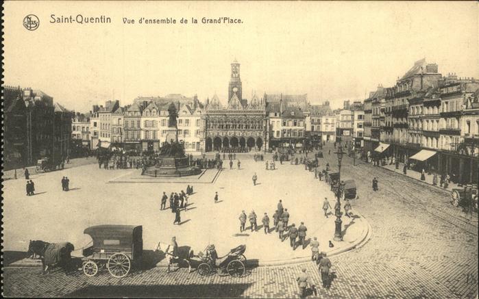 St Quentin Aisne Grand`Place