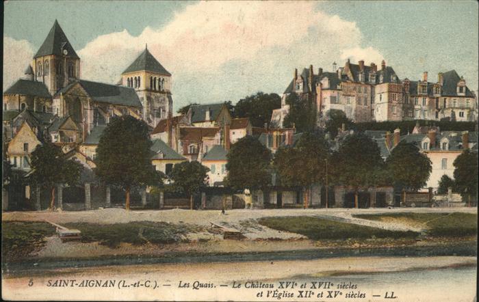 Saint-Aignan Loir-et-Cher Quais
Chateau