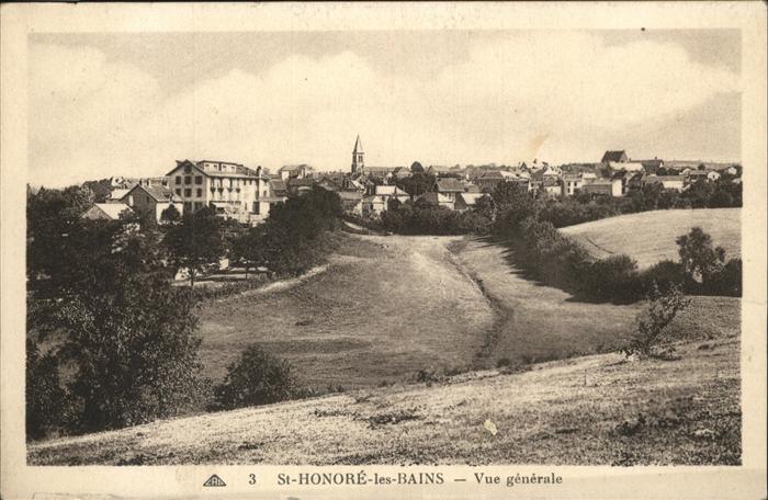 Saint-Honore-les-Bains Vue generale