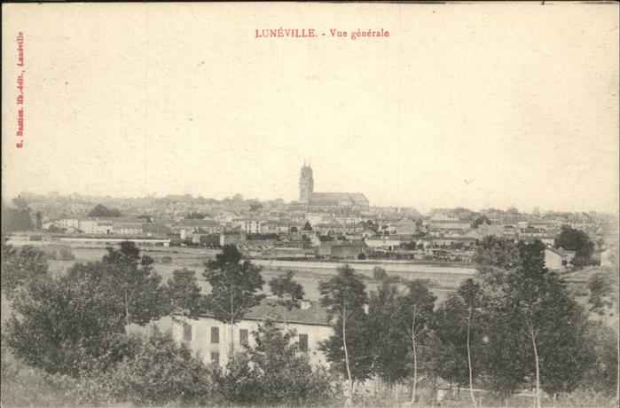 Luneville Vue generale