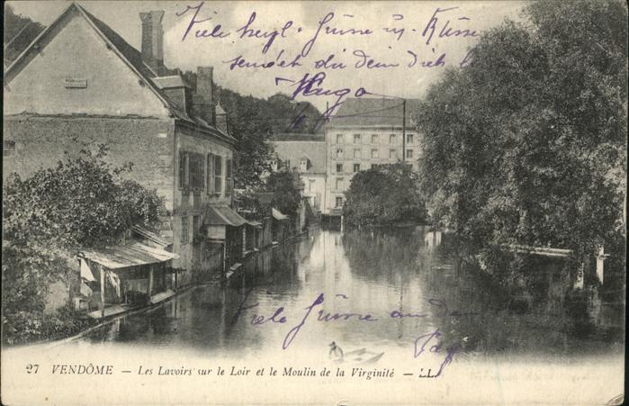 Vendome Les Lavoirs sur le Loir