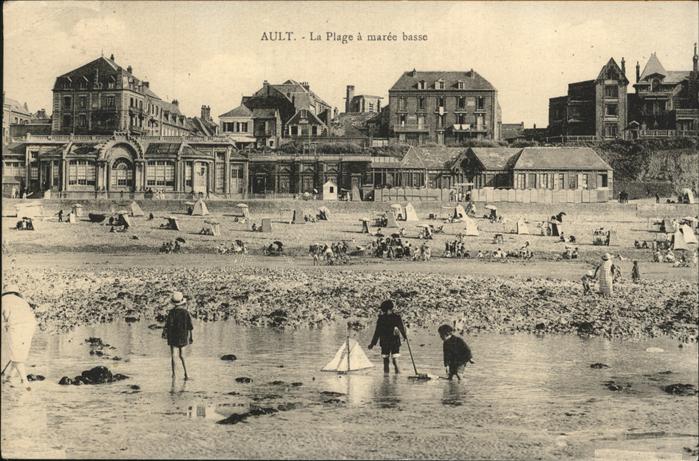 Ault Somme Plage a maree basse