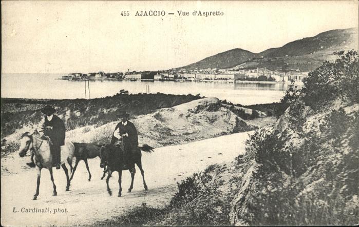 Ajaccio Vue d`Aspretto