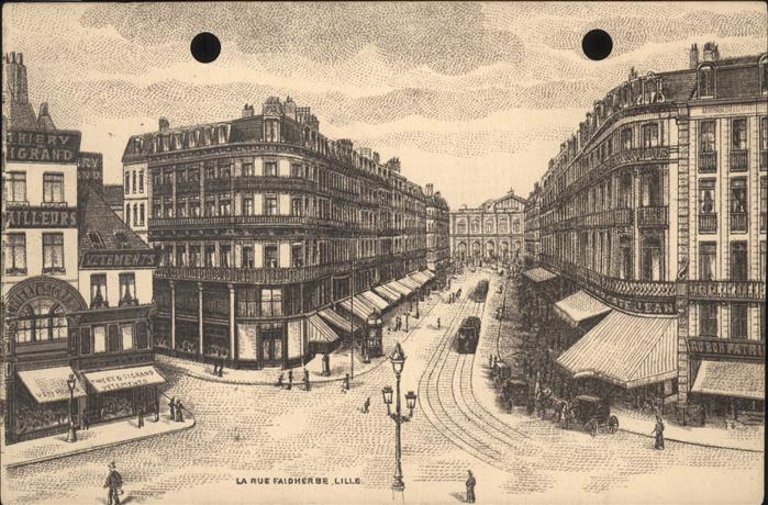 Lille Nord la Rue Faidherbe