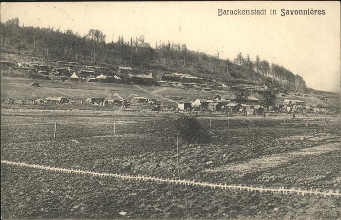 Savonnieres d Indre-et-Loire Barackenstadt