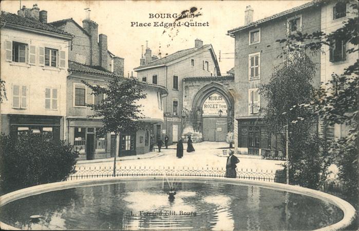 Bourg-en-Bresse Place Edgard-Quinet