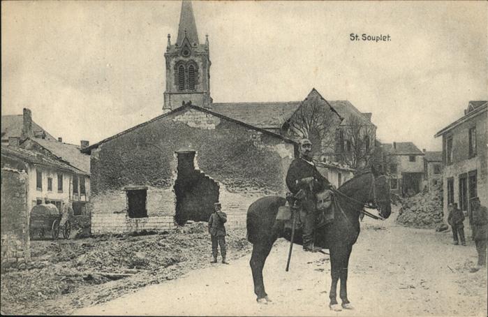 Saint-Souplet Feldzug 1914 / 15