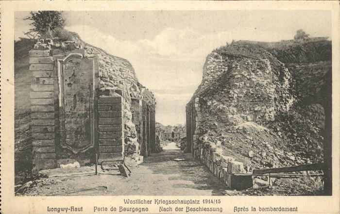 Longwy Lothringen Porte de Bourgogne