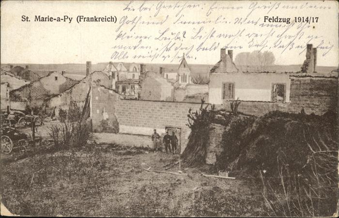 Sainte-Marie-a-Py Feldzug 1914/15