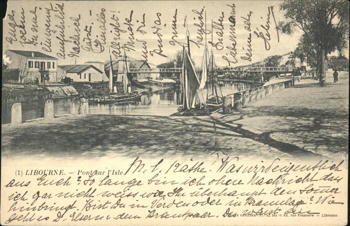 Libourne Pont sur L_Isle