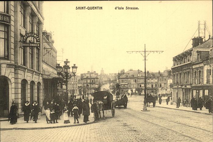 Saint-Quentin 02 Aisne Isle Strasse