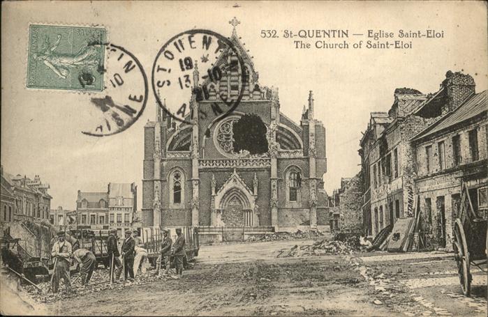 St Quentin Aisne Eglise Saint-Eloi