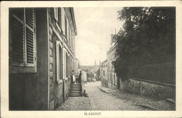Blamont Meurthe-et-Moselle Vue partielle