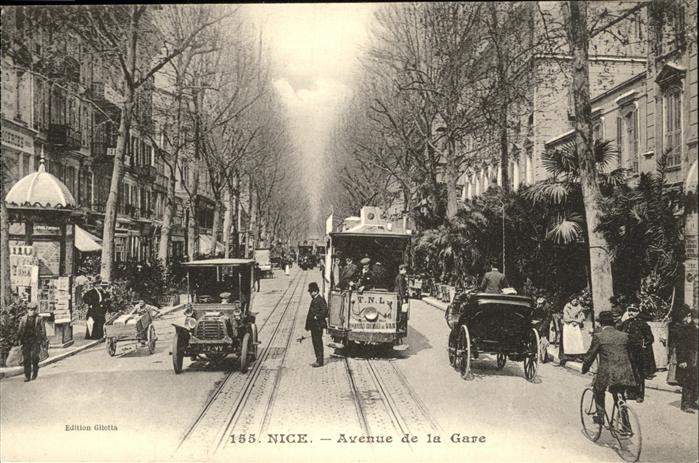 Nice Alpes Maritimes Avenue de la Gare