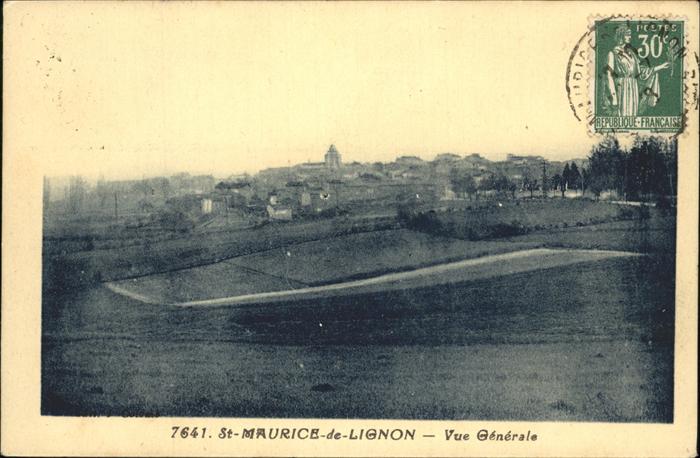 Saint-Maurice-de-Lignon Vue generale