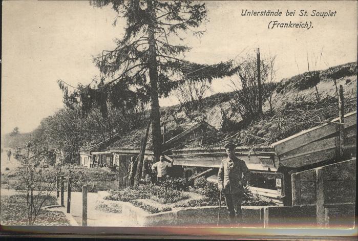 Saint-Souplet Unterstände