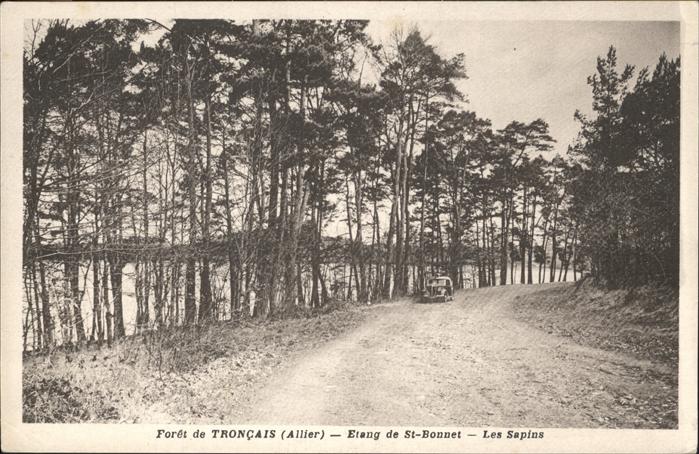 Saint-Bonnet-Troncais Etang de St. Bonnet Les Sapins