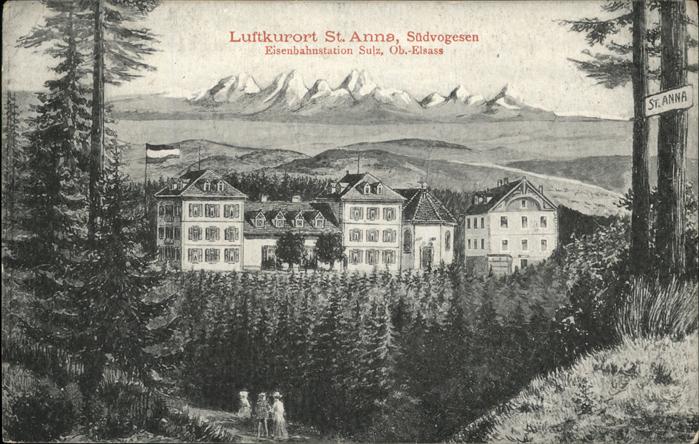 Saint-Anna Thierenbach Eisenbahnstation Sulz