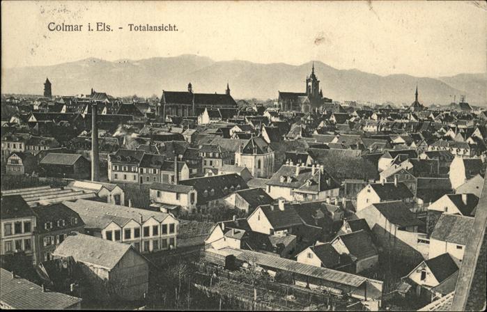 Colmar Haut Rhin Elsass Totalansicht