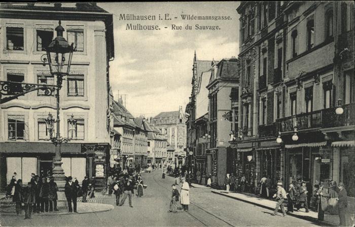 Mulhouse Muehlhausen Rue du Sauvage