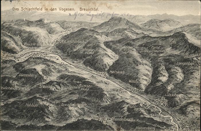Wisch Elsass Schlachtfeld Breuschtal