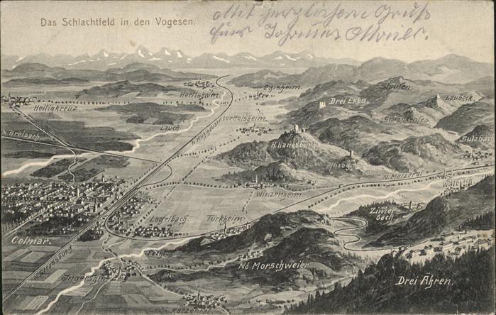 Tuerkheim Elsass Schlachtfeld