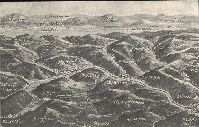 Markirch Umgebung Schlachtfeld