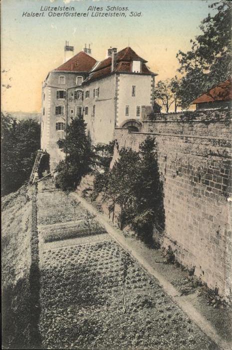 Luetzelstein Altes Schloss Oberförsterei