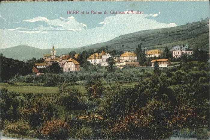 Barr Bas-Rhin Ruine du Chateau d_Andlau