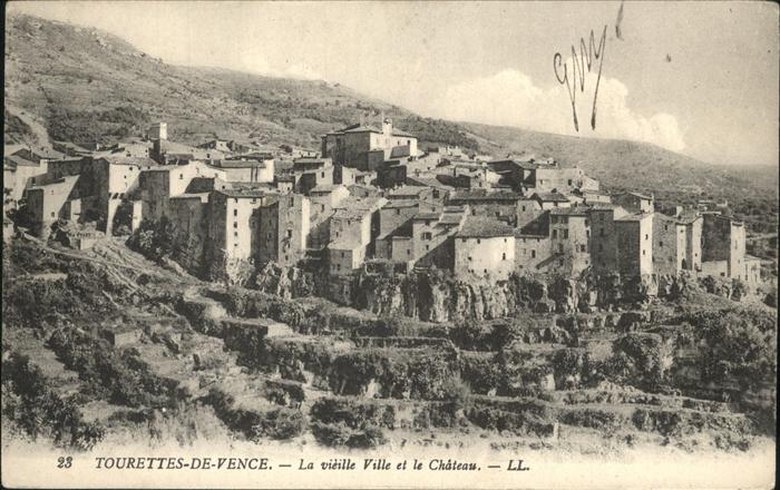 Tourrettes-les-Vence Vieille Ville Chateau