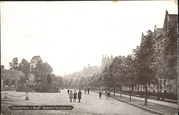 Courtrai KORTRIJK Flandre Belgie Bout Vanden Peereboom