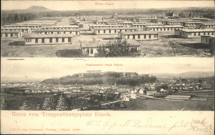 Bitsch Lothringen Truppenübungsplatz