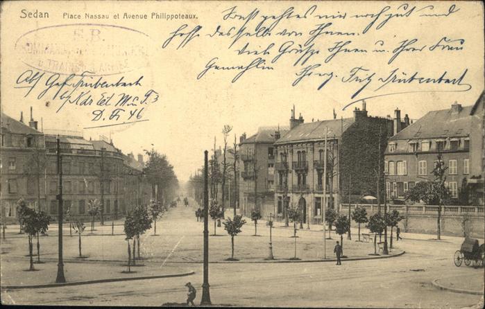 Sedan Ardennes Place Nassau Avenue Philippoteaux