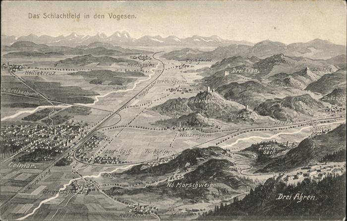 Tuerkheim Elsass Schlachtfeld